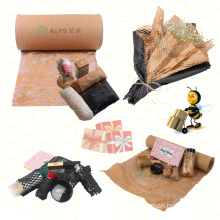 ALPS 51cm*50m Eco Friendly Kraft Tissue Recyclable Honeycomb Paper Biodegradable Wraphoneycomb Paper Wrap